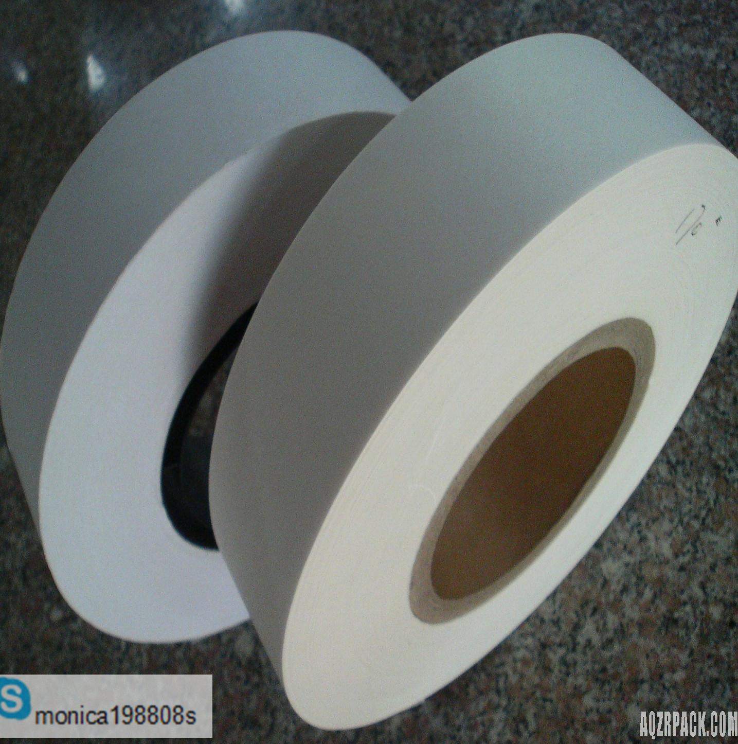 40mm wide hot heat adhesive banding paper roll