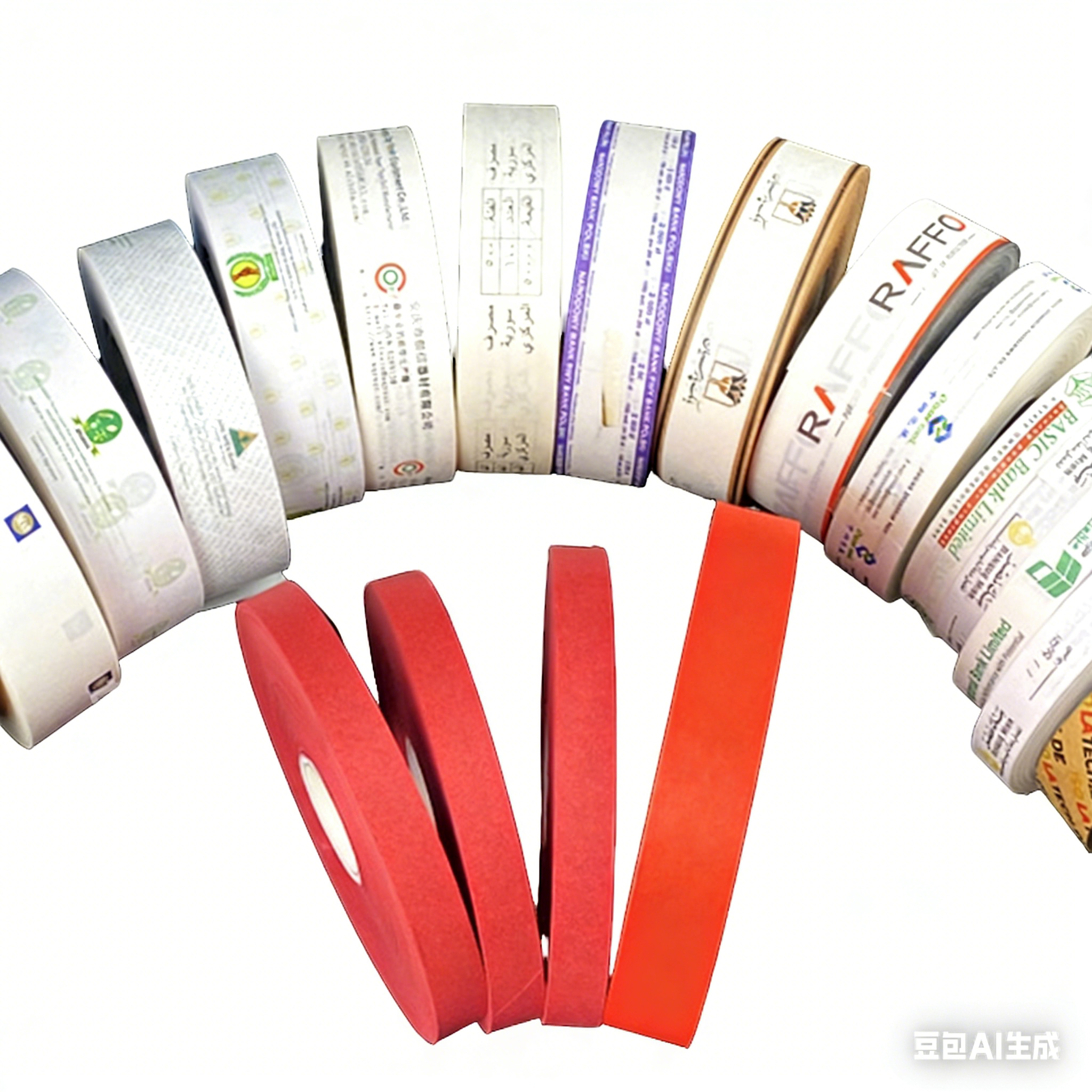 High temp banding paper roll used on strapping machine