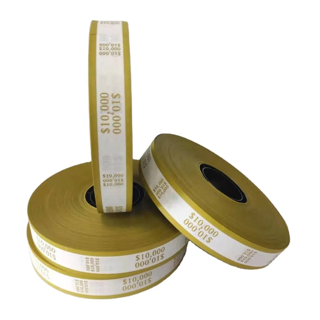 High temp banding paper roll used on strapping machine