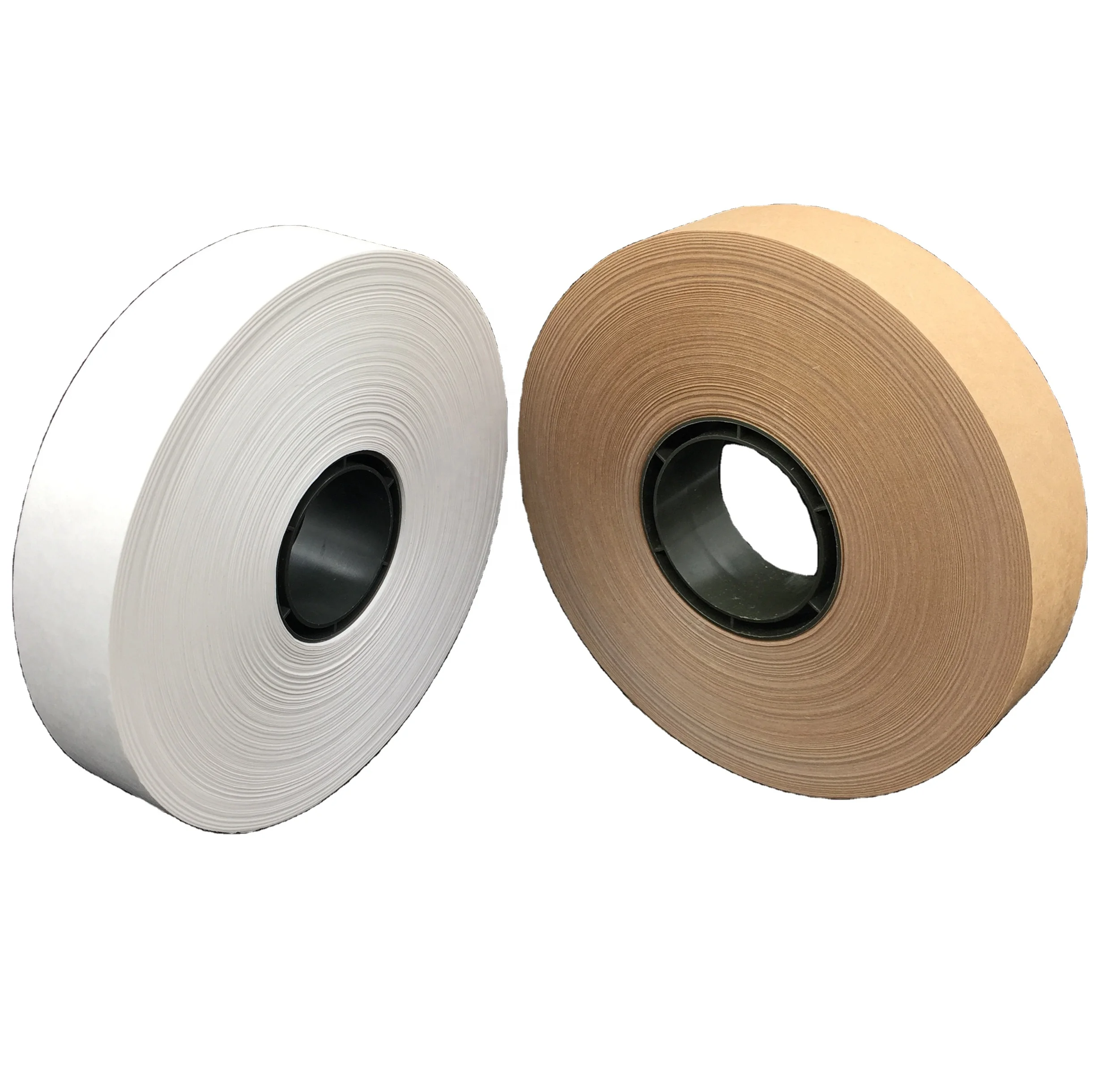 Bleached converting craft coated with low density polyethylene paper tape roll